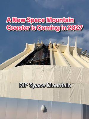 Tokyo Disneyland ia getting a new Space Mountain coaster in 2027! #spacemountain #disneyparks #coasters #tokyodisneyland #disneyland #disneyrides #disney #tokyodisneyresort #d23 