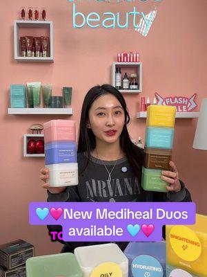 Yay! We are back for Packing LIVE orders (from Tuesday)🥳😘 Mediheal new duos set are available now as well as the entire 7 toner pads bundle🚨🚨🚨🚨 Enter our LIVE to get the best deals and lowest price with exclusive LIVE freebies🤩🤩😝 #medihealtonerpad #flashsale #viralsunscreen #kbeauty #skincare #fyp 