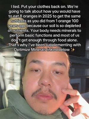 It’s been 2 months since I started taking these minerals, and I can honestly say I feel like a new person. I finally have the energy to power through my day without relying on coffee, and the brain fog that used to hold me back is practically gone. If you’ve been dealing with low energy, mental fatigue, or just not feeling your best, this might be the life-changing solution you’ve been searching for. Taking care of your body from the inside out really does make all the difference. #minerals #supplementsthatwork #supplements #mineraldeficiency #optimizeminerals #wellnessjourney #brainfog #lowenergy #healthandwellness #healthyliving 