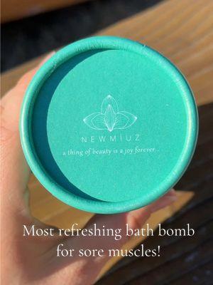 The most refreshing bath bombs for sore muscles! #Menthol #BathBomb #Eucalyptus #Peppermint #EpsomSalt #MuscleRecovery #WinterArc #SoreMuscleRelief #SelfCare #TikTokShopMustHaves