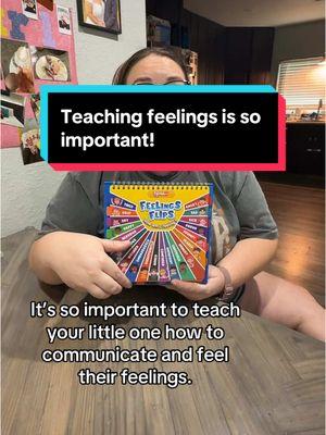 It’s so important to teach feelings and emotions! This book is perfect for it. #feelings #emotions #bigfeelings #toddlers #nonverbal #pictures #communication #homeschool #learning #teacher #teach #prek #kinder 