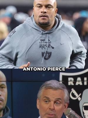 Colin reacts to Raiders letting go of Antonio Pierce. #Raiders #Vegas #NFL