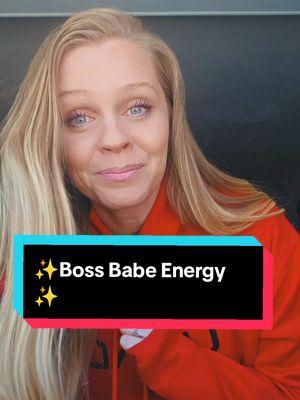 ✨️Boss babe energy ✨️ yes you can!  so do it!! #coaching #empirebuilding #freedomjourney #freedommama 