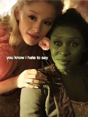 oh my god and they were roommates?!? #elphaba #glinda #wicked #wickedmovie #wickededit #edit #gelphie scp: juaneditzscp