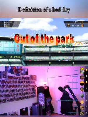 It’s not always sunshine and rainbows #GamingOnTikTok #moneyman #wiisports #baseball #baddayatwork 