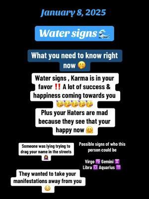 Water signs , Cheer up your blessings are arriving soon 🥳. #fyp #master_peace #tarotreading #tarotreader #tarot #collectivereading #collectivemessage #allsigns #allsignsincluded♒♓♈♉♊♋♌♍♎♏♐♑ #lovereading #watersign #watersigns #watersignsbelike #watersigns🌊 #watersigngang 