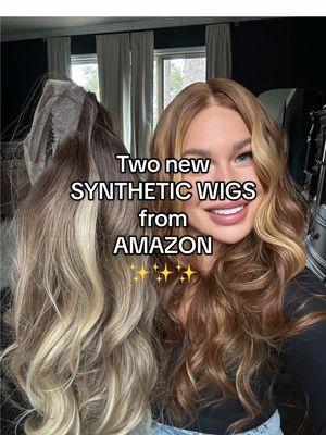 You guys wanted to see more from this Amazon brand, so here are two new wigs for you to check out! They are both linked on my Amazon storefront! #wig #wigtok #wiginfluencer #microinfluencer #hairlossjourney #alternativehair #thinhair #over40 #wigstyling #wighair #affordablewigs #wigstylist #redwig #blondewig #amazonwig 