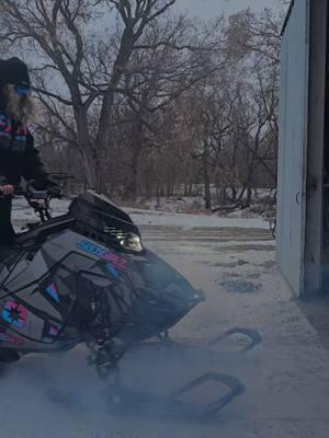 Never wanted my name on the back of a jersey, but my company on snowmobiles and trucks? Absolutely! #sledgirlz #snowmobiles #sledtok 