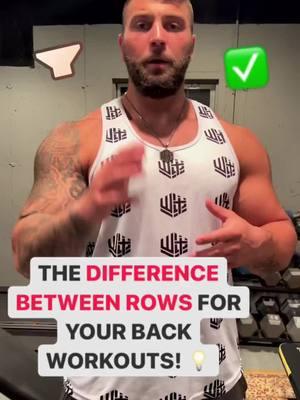 TWO-WAYS to be doing your “Back Rows” 🤝👀 👇 Join my 6 Month Transformation Challenge! 🌴 Want to WIN $2,500 and a FREE Vacation to come workout with me!? 🚨 50% OFF 1:1 Online Coaching 💻 Personalized Nutrition & Workouts 🔗 in bio for MORE Information #bodytransformation #fitnesscoach #backday #backworkout #lats #rows #upperback #traps #reardelts