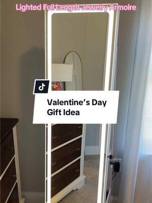 Please share to get this into #valentinetiktok great gift idea! 💝  Valentines gift ideas Jewelry armoire Valentine gifts  Full length mirror 