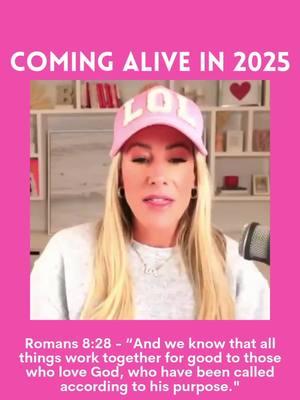 Coming alive in 2025! This year, God is defining your purpose like never before! 💖 #faithmentor #womenentrepreneur #faithoverfear #liveoutloud 