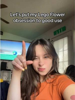 I love Lego Flowers and I love @Kam 🥹  #legoflowers #lego #photoshootideas #photoshootinspo #creativephotoshoot #selfportraitideas #photoshootposes 