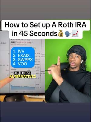 Guy exposed How to Set up Roth IRA in 45 Seconds #finance #roth #moneysavingtips #money 