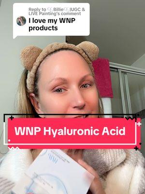 Replying to @🫧Billie🫧|UGC & LIVE Painting #wnp #antiagingtips #ultrahydrating #hylaronicacidserum #hyaluronicacid 