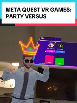 This mixed reality game is crazy! Party Versus just dropped on the Quest Store and is available with the Quest+ membership.  #partyversus #partyversusvr #schell #schellgames #MetaQuest #MetaQuestGames #VRGamesonMetaQuest #QuestCreatorPartner #ExploreWithQuest #virtualreality #VR #fyp #VRGames #NewVRGames #VRGamesforQuest3 #Quest3S #Quest3 #BestMetaQuestGames  #JustinWieb #JustinWiebelhaus 