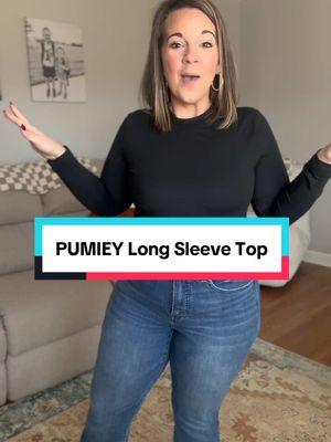 This @PUMIEY long sleeve top is so slimming! Im running to buy more colors from the tiktokshop! 🎀 #pumieybodysuit #pumiey #TikTokShop #ootdfashion #ootdinspiration #tiktokpartner #ttsacl #tiktok #midsizefashion #midsizestyle 