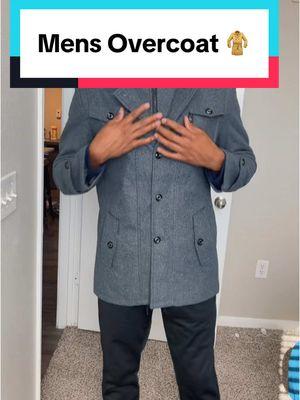 🔥 Don’t miss out on this steal! Two-in-one solid color men’s overcoat now just $40! Perfect for any season. 🧥 #MensFashion #TikTokShop #SaleAlert #Overcoat #classicman #retrofashion 