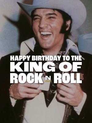 Happy 90th Birthday to the King of Rock 'n' Roll! 🎸⁣ #happy90thbirthdayelvis #elvis #birthday #elvispresley #happybirthday #graceland #happy90thbirthday #901memphis #visitgraceland #gracelandmansion #celebration #party #music #legend 