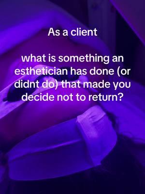 No judgement zone!! Tell us your best and worst experiences with an esthetician or service provider 🤍  #EstheticianTips #SkincareEducation #GlowUpTips #HealthySkinJourney #SkincareSecrets #SkinTipsAndTricks #ClearSkinGoals #EstheticianAdvice #SkinCareRoutineTips #FlawlessSkinTips #GlowingSkinCare #SelfCare101 #BeautyEducation #SkinHealthMatters #TikTokEsthetician #SkinCareHacks #RadiantSkinJourney #ExpertSkinCare #SkinCareForAll #LearnWithMe