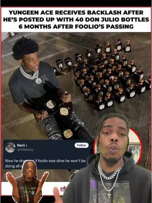 #yungeenace receives #backlash after he posted up with 40 of #donjulio 6 months after #juliofoolio passing 👀 #thoughts #atk #kta #jacksonvilledrill #mymixtapes  #hiphopnews #explorepage #viralvideo #viraltiktok #fyp #trending #kingnuskitv804 