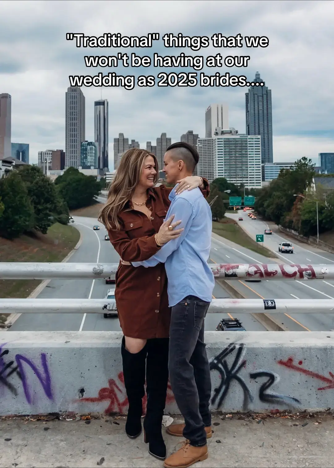 #twobrides #nogroom #wlw #wlwcouple #couplegoals #2025brides #2025 #lgbtwedding #lgbtq #lesbiansoftiktok #lesbiantiktok #lgbt #lgbtqwedding #lesbianwedding #fyp #mrsandmrs 