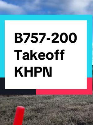 For reference that takeoff roll was about 500-1000 ft longer then mine would be in an sr20 so the takeoff performance on that beast is very good. Sadly I believe that they may soon replace the charter flights using this to an a321 soon.  #plane #foryou #maxtakeoff #pilottraining #pilot #planespotting #airport #boeing #newyork #takeoff #maxthrust #b757 #boeing757 