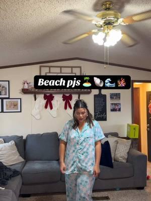 Being on summer!!🪸🫶🏽🐚🏝️ #beachpjs #pjtok #plussizepjs #pjs #cutepjs #comfypjs #pajamas #shellpjs 