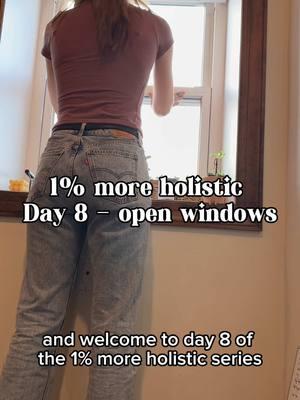 Day 8 of the 1% more holistic challenge: open your windows for a few minutes each day 🪟💨🏡 It’s tough to do this one on these super cold days, but it really helps clear out the stuffy air! . . . . . #nontoxic #nontoxicliving #airpurifier #cleanair #freshair #freshairandsunshine 