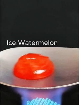 Ice Watermelon 🍉 vs Hot Spoon #1000 #firespoon #asmrsounds #satisfying #experiment #science #LifeHack #fake #asmr #fyp #trends #leidenfrosteffect 