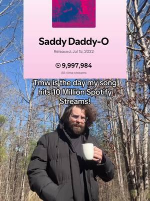 Can’t express how cool this is ❤️❤️❤️ #saddydaddyo #music #lexapro #depression #spotify #music #meme #viral #artimuswolz