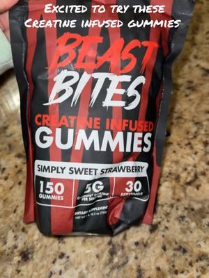 Excited to try these Beast Bites.  2025 is the year to get fit. #beastbite #creatine #fyp #gym #fitlife