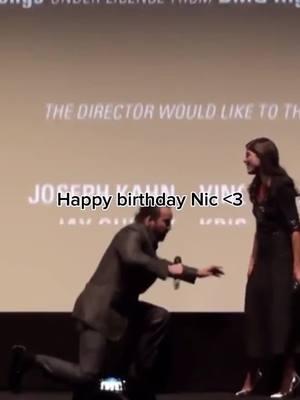 Posted this to my insta yesterday but forgot to post here, BUT HAPPY 61ST BIRTHDAY NIC 🩶🩶🩶 #fyp #nicolascage #viralvideo #goviral #fyppppppppppppppppppppppp #niccage 