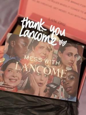 Ilysm @Lancôme this is such a pinch me moment!!  #prbox #prboxunboxing #lancome #lancomegiftedme 