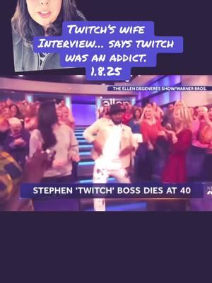 #celebritynews #celebrity #news #twitch #stephenboss #stephentwitchboss #ellendegeneres #allisonholker #people #backlash 