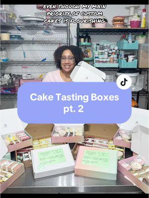 I can never say this enough…Thank you for everyone and supporting my cake tasting box journey! #caketasting #caketastingbox #cakes #caketok #bakery #homebaker 