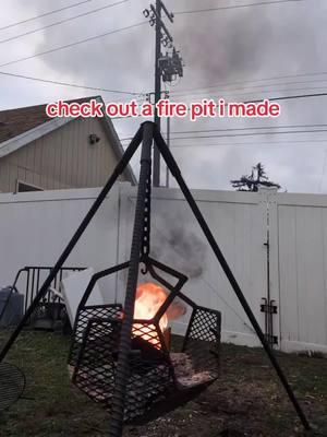 check outa fire pit I made.  I call it a solid fire pit #LIVEhighlights #TikTokLIVE #LIVE  #firepit #solidfirepits #oneofakind #new 