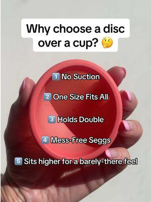 Cups walked so discs could run 🏃‍♀️💨 #periodtiktok #cuplife #disclife #menstrualcups #menstrualdiscs #newyearnewaura 