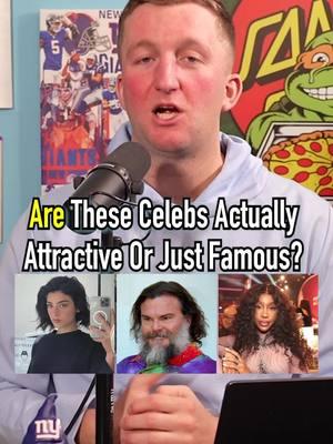 Are These Celebrities Attractive Or Just Famous?! Zach Weighs In! #fyp #celebrities #dixiedamelio #jackblack #sza 