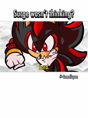 Surge wasn’t thinking? #surgethetenrec #sonic #sonicthehedgehog #shadowthehedgehog #sonicmovie #animation #animatic #fyp #foryou @Sonic the Hedgehog @SEGA Official 