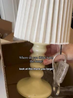 Thank you @target for the great packing!  Where do you think I put the lamp?? #creatorsearchinsights #targetfinds #target #targethaul #springdecor #cottagecore #cottagestyle #cottagecorehome #farmhousedecor #traditionalhome #kitchendecor #bathroomdecor #countertopdecor #targetrun 