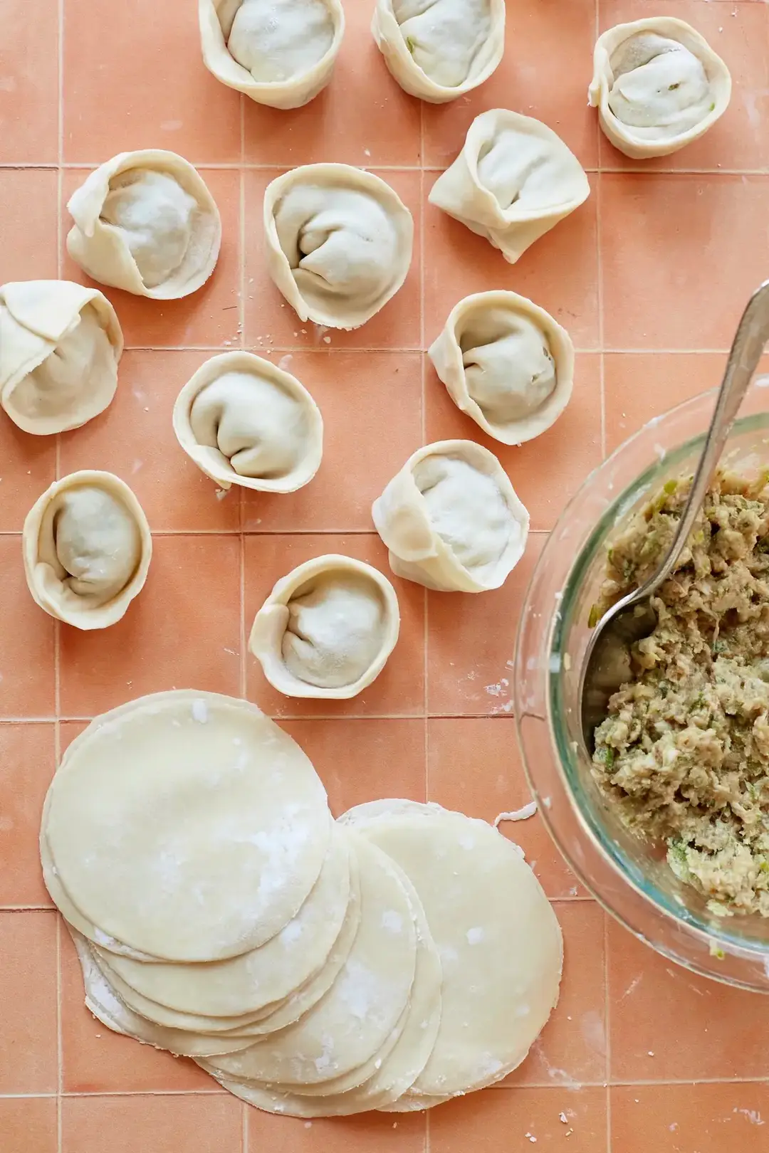 Not all dumpling doughs are created equal. This homemade dumpling wrapper recipe is a total game-changer—and here’s why: ✨ Strength and Flexibility: With just the right amount of protein, these wrappers hold their shape beautifully, whether you’re folding delicate wontons or hearty potstickers.  ✨ Tender and Chewy: A touch of cornstarch lowers the gluten content, creating the perfect balance between pliability and texture.  ✨ Smooth and Easy to Work With: Boiling water gelatinizes the starch, making the dough extra smooth and giving the wrappers a satisfying translucent finish. This recipe is your secret to dumplings that are as delicious as they are beautiful. 🥟 📎 Recipe: https://www.biggerbolderbaking.com/homemade-dumpling-wrappers/ #DumplingWrappers #HomemadeDumplings #DumplingRecipe #CookingTips #AsianCuisine #HomemadeCooking #DumplingLovers #Potstickers #Wontons #DumplingDough #CookingHacks #FoodieFavorites #RecipeInspo #BiggerBolderBaking #EasyRecipes #DoughMaking #ComfortFood #FoodieLife #HomeCookedMeals #DumplingArt