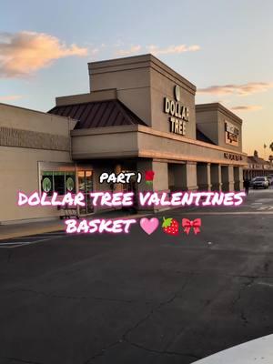 Dollar tree Valentines basket 💓🧺🌹  Pink Theme 🩷 #fyp#valentinesdaygift#startearly#dollartree#valentinesbasket#girlgifts#girltok#tts#shopwithme#makeherhappy#budgetfriendly#2000sthrowback#sahm#followformore 