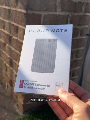 PLAUD NOTE ChatGAl-Voiceice, Recorder. #PLAUD #NevertakeNotes #PLAUDNOTE #ChatGRT #VoiceRecordel #AlTechnology #plaudnote #ainote #chatgpthack #chatgpt #meeting @PLAUD #ai