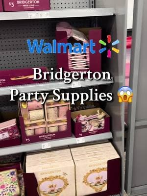 I’m gagging!!! I need to throw a party asap 😱😱😱😱 @Walmart #bridgerton #bridgertonparty #partytheme 