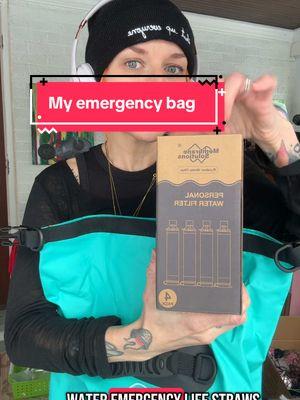 Show me your #bugoutbag #emergency #california #globalwarming #prepare 