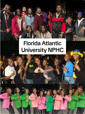 🙌🏾🔥 Florida Atlantic University’s NPHC just held their Welcome Back BBQ, kicking off NPHC Week with an amazing turnout! 📷: @fau_nphc  #FAUNPHC #floridaatlanticuniversity #NPHC 