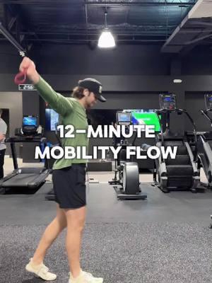 12-minute mobility flow 🌊 1. Shoulder dislocates x15 2. Inchworm to World’s Greatest Stretch x10 each 3. Spider Crawls x10 each 4. Calf Smash (soft tissue work) x1 minute 5. Assisted Side Lunge x15 each 6. Ankle Windshield Wipers x10 each 7. Heel Walks (Forward & Back) x 10 each way 8. Elevated Pigeon Stretch x10 each 9. Runner’s Lunge to Lizard Pose x10 each 10. Cat Cow x 15 11. Dead Hang x1 minute All you need is 12-minutes 1-3x per week 🔑 Find this routine and more of my workouts and recipes in the @upspaceapp ⚡️ • • • • • #mobility #mobilityflow #mobilitytraining #mobilitywod #mobilitywork #mobilityexercises #movement #movementhealth #onedayout 