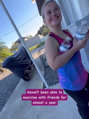 #friendshipgoals #gymbuddies #abigailtrishard #downsyndrome #triathlete