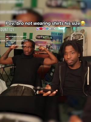 It hit different 😂 #opeytup #opey #tup #smallshirt #fakegains #GymTok #flexing #ocky #brolic #sizesmall #tshirts #merched #guyzas #brodies 