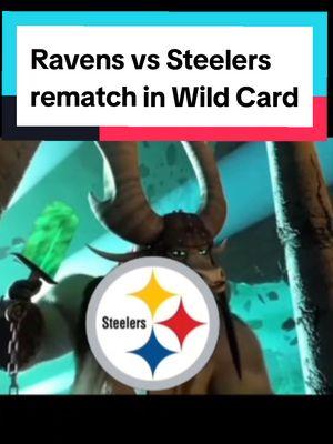 #foryou #fyp #nfl #nfl2025 #ravens #steelers #afcnorth #NFLPlayoffs #wildcard #rematch #kungfupanda 